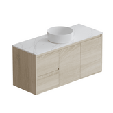 ERICA 1200mm Natural Oak Wall Hung Vanity